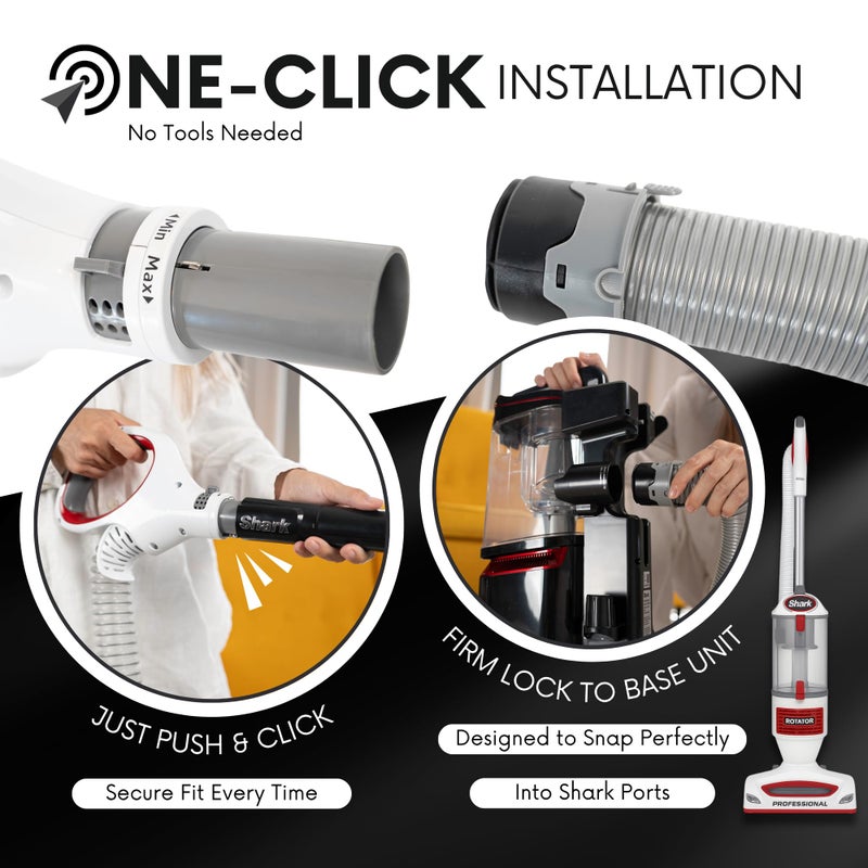 Selgo Upgraded Replacement Hose Handle for Shark Rotator Professional Lift-Away Vacuums | for Series NV500, NV501, NV502, NV503, NV504, NV505, NV510, NV552, UV560, & More Models, (Only Models Listed Below) - Image 3